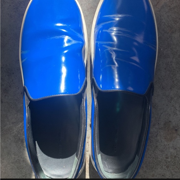 Celine Blue Slip Ons - Picture 4 of 5